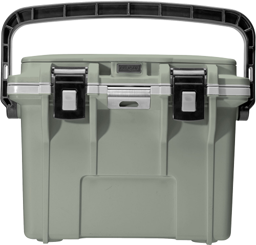 Pelican Coolers Im 14 Quart Sage/Gray with Dry Storage