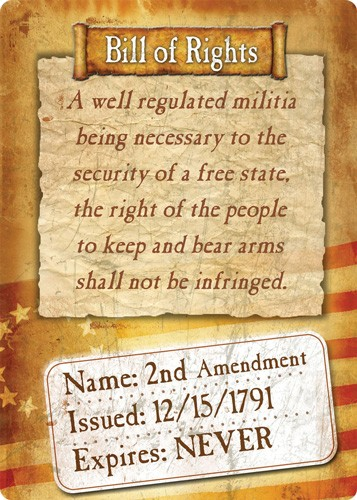 Rivers Edge Sign 12"x17" "Bill of Rights"