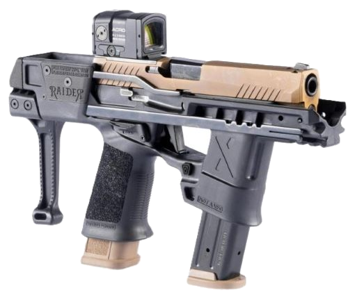 Flux Defense Raider X Chop Top El Camino P320/M17 Chassis