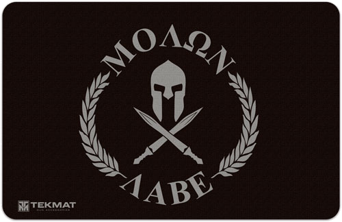 TekMat Armorers Bench MAT 11"x17" Molon Labe Flag