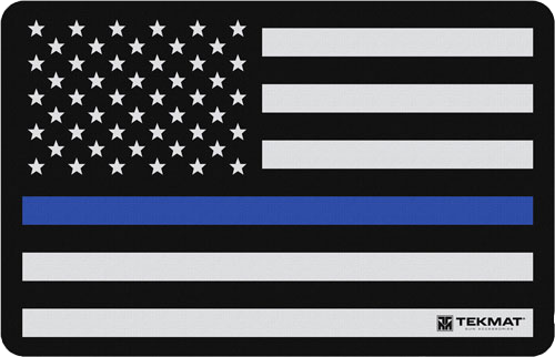 TekMat Armorers Bench Mat 11"X17" Police Support Flag