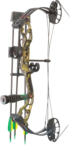 PSE Archery Bow Kit Mini Burner Youth 16"-26.5"40 Right-Hand Mobu-Country