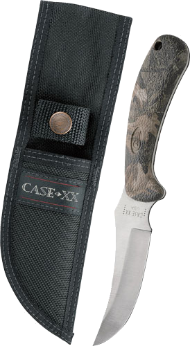 Case Knives Lightweight Ridge Back Hunter Knife – Camo Synthetic Handle