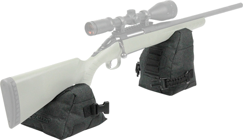Allen Eliminator Shooting Bags Front & Rear Grey/Black