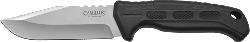 Camillus Knives Hawker Drop Point 4" Ss Fixed Blade with Sheath Knife