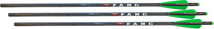 PSE Archery Crossbow Arrow Fang 20" Carbon Fits Pse Coalition Crossbow 3-Pack