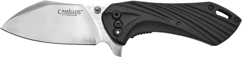 Camillus Knives Chunk Folding Cleaver 7.25" Oal Stainless/Black