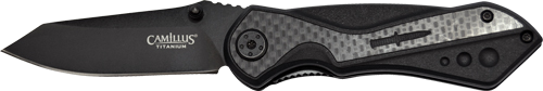 Camillus Knives Machine Folding 2.78" Ss Blade Carbon Fiber Bl Knife