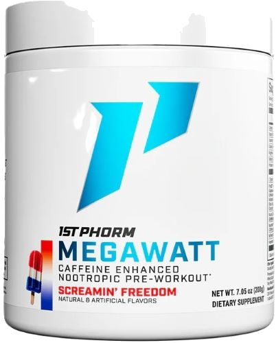 1st Phorm Megawatt Pre Workout Screamin' Freedom
