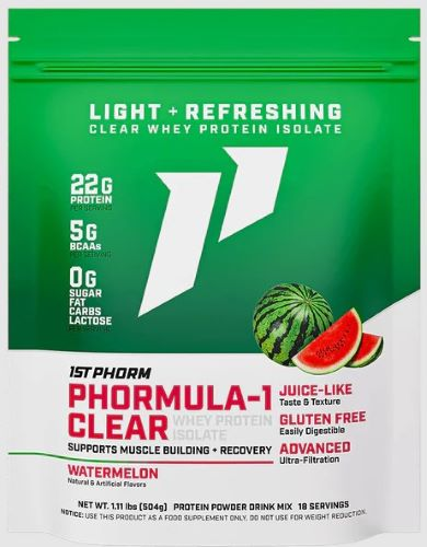 1st Phorm Phormula 1 Clear Protein Powder Watermelon