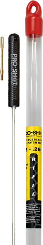 Pro-Shot Products 1-Piece Cleanin Rod 18" .22 Cal & Up Pistol