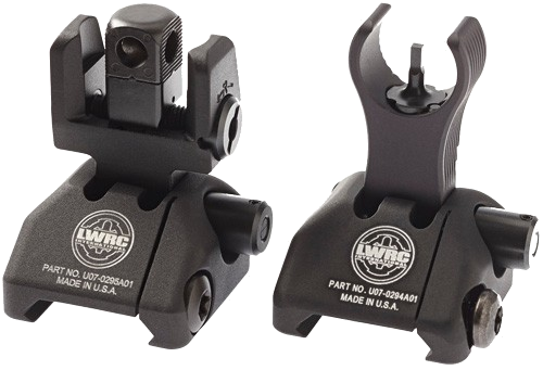 LWRC International Sight Set Folding Skirmish Buis Picatinny