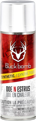 Buck Bomb Deer Lure Synthetic Doe 'N Estrus 6.65 oz Aerosol