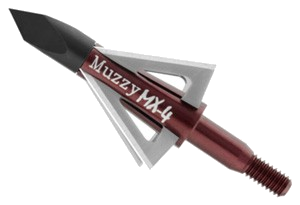Muzzy MX4 4-Blade 100 Grain 1 1/8" Cut 3-Pack Broadhead
