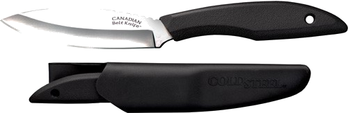 Cold Steel Canadian Belt 4" Plain Edge Blade with Sheath Knife