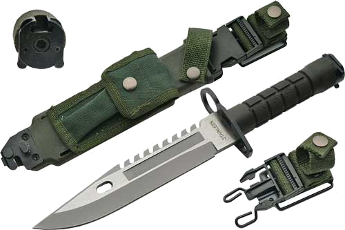SZCO Rite Edge 7.75" M-9 Commando with Sheath Knife