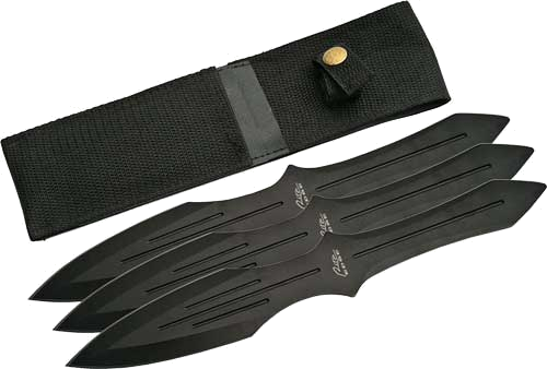 SZCO Rite Edge 9.75" Throwing 3-Piece Set with Sheath Knife