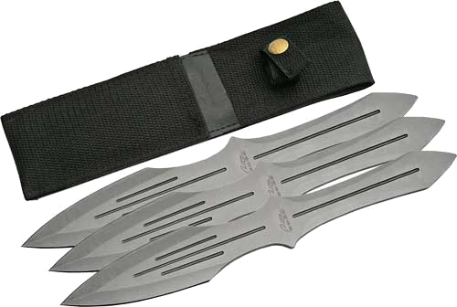 SZCO Rite Edge 10" Pro Thrower 3-Piece Set with Sheath Knife