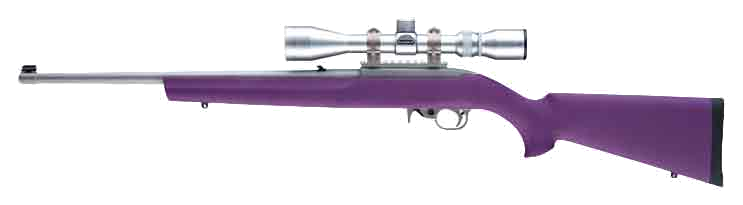 Hogue Ruger 10/22 Heavy Purple Stock
