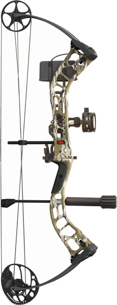 PSE Archery Stinger Atk Bow Package Rth 29-60 Left-Hand Mossy Oak Bottomland