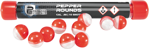 Umarex P2P Core Defense Pepper Rounds .68 Caliber RED/Black 10-Count