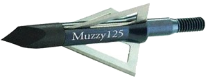 Muzzy Standard 3-Blade 125 Grain 1 3/16" Cut 6-Pack Broadhead