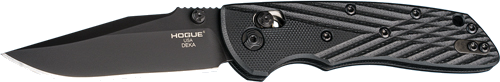 Hogue Deka 3.25" Able Lck Folder Clip Point G-10 Frame Knife