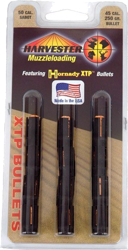 Harvester Xtp .50 Caliber 250 Grain .452 Hornady Xtp Sabot 12-Pack