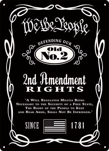 Rivers Edge Sign 12"x17" "WE THE People Whiskey"