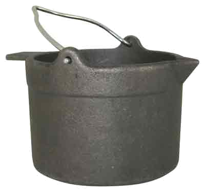 Lyman Lead Pot Cast Iron Holds 10 Pounds of Lead