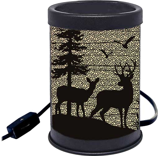 Rivers Edge Deer Silhouette Candle Warmer