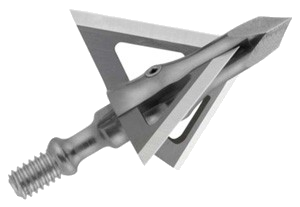 Muzzy Trocar Crossbow 3-Blade 100 Grain 1 3/16" Cut 3-Pack Broadhead