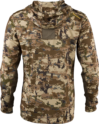 Browning Early Season Hooded LS Shirt 1/4 ZIP Auric Large