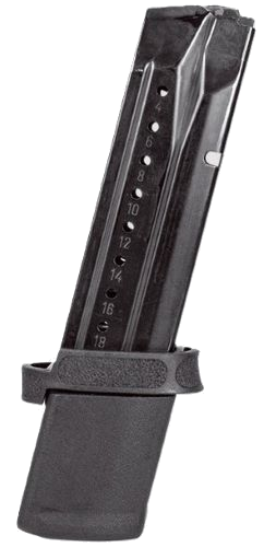 S&W MAGAZINE M&P9 23RD WITH ADPTER BLACK ALUMINUM