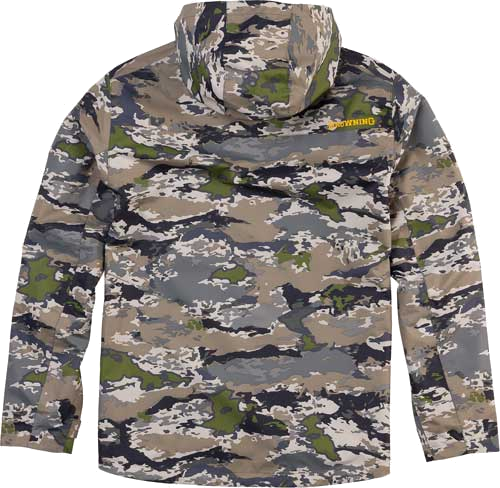 Browning Bg Kanawha Rain Jacket Large Ovix with Hood Waterproof