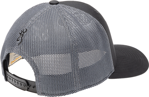 Browning Cap Elk Ridge 110mesh Back Rec Patch Black/Gray