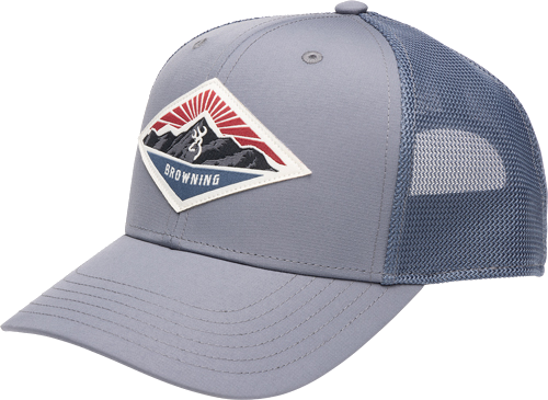 Browning CAP Riser 110 Mesh Back Mountain Patch Gray