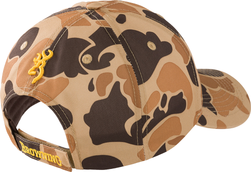 Browning Rimfire Cap Buckmark Logo Camo Velcro