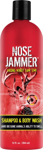 Nose Jammer Shampoo and Body Wash 12 Ounces Squeeze Bottle