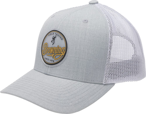 Browning CAP Objective Mesh Snapback Heather Gray Osfm