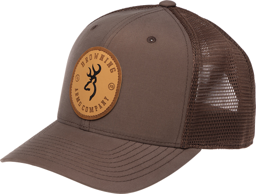 Browning Cap Selman Leather Circle Patch