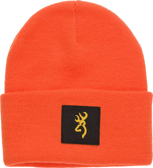Browning Still Water Beanie Blaze with Buck Mark Patch