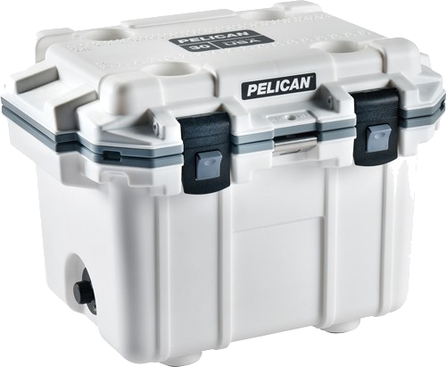 Pelican Coolers Im 30 Quart Elite White/Gray