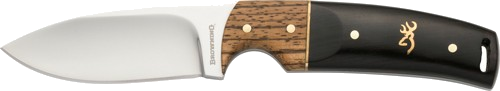 Browning Buckmark Hunter 3" Blade Hardwood with Sheath Knife