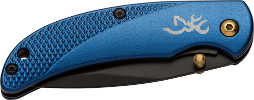 BROWNING KNIFE PRISM III FLDNG HUNTER 2.38" BLADE BLUE ALUM