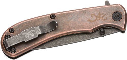 Browning Rivet Folder 3" with Finger Flipper Knife