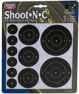 Birchwood Casey Target Shoot-N-C Assorted 1"-72 2"-36 3"-24