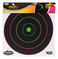 Birchwood Casey Target Dirty Bird 12"multi -Color Bull'S-Eye 10 Targets