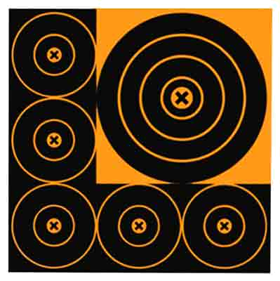 Birchwood Casey Target Big Burst 8"-3/4"-15 Bull'S-Eye Targets