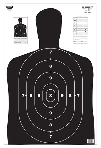 Birchwood Casey Eze-Scorer 23"X35" BC27 Silhouette 5 Target
